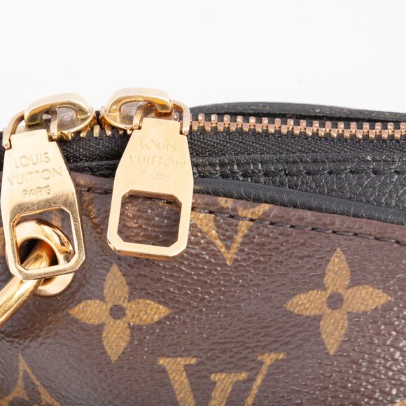 Authentic Black Louis Vuitton Monogram Canvas Pallas Tote Bag - Picture 8 of 15